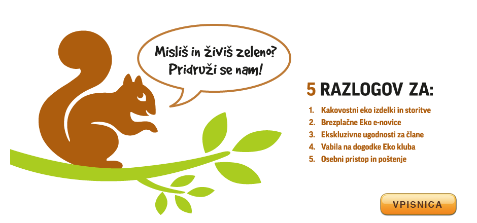 Misliš in živiš zeleno? Pridruži se nam!